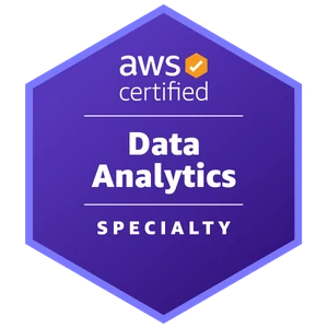 AWS Certified Data Analytics – Specialty badge