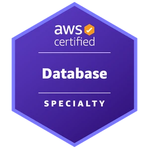 AWS Certified Database – Specialty badge