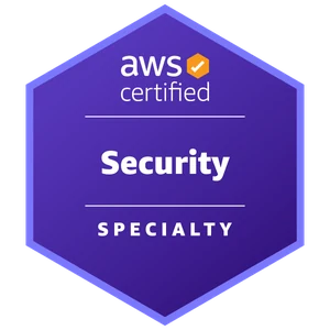 AWS Certified Security – Specialty badge